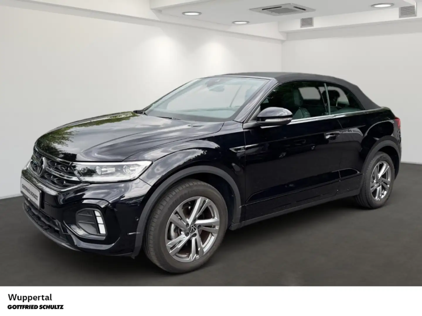 Volkswagen T-Roc Cabriolet 1.5 TSI DSG R-LINE KAM LED ACC Schwarz - 1
