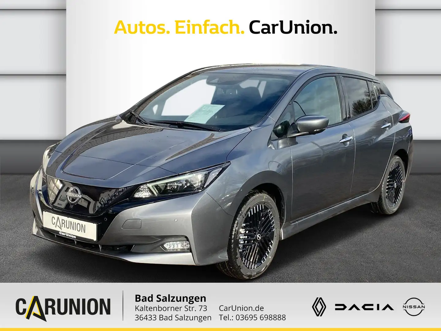 Nissan Leaf N-CONNECTA 59 KWh Winter LED Grey - 1