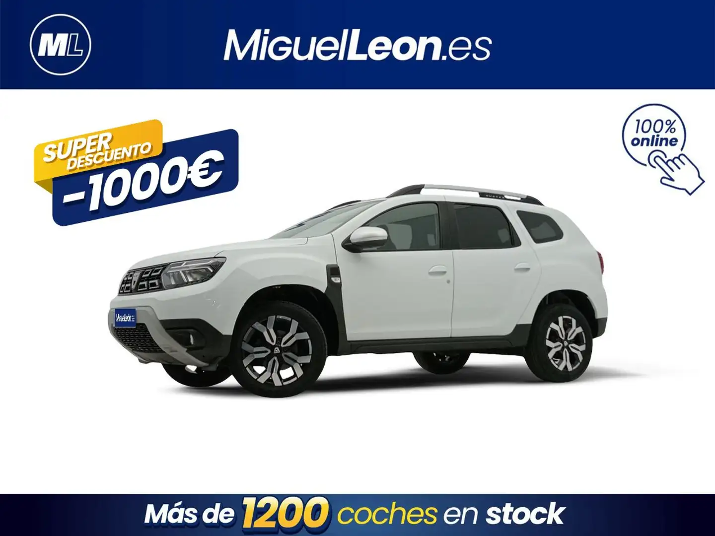 Dacia Duster Prestige Go TCE 74kW(100CV) ECO-G 4X2 Blanco - 1