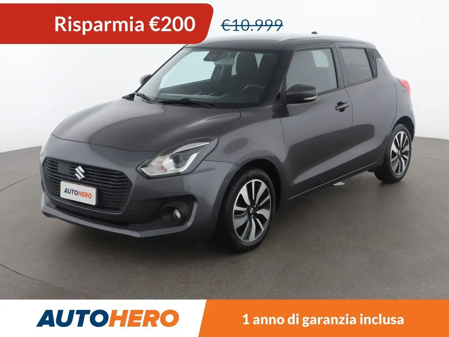 Suzuki Swift 1.2 DualJet SHVS Top MHEV Grigio - 1