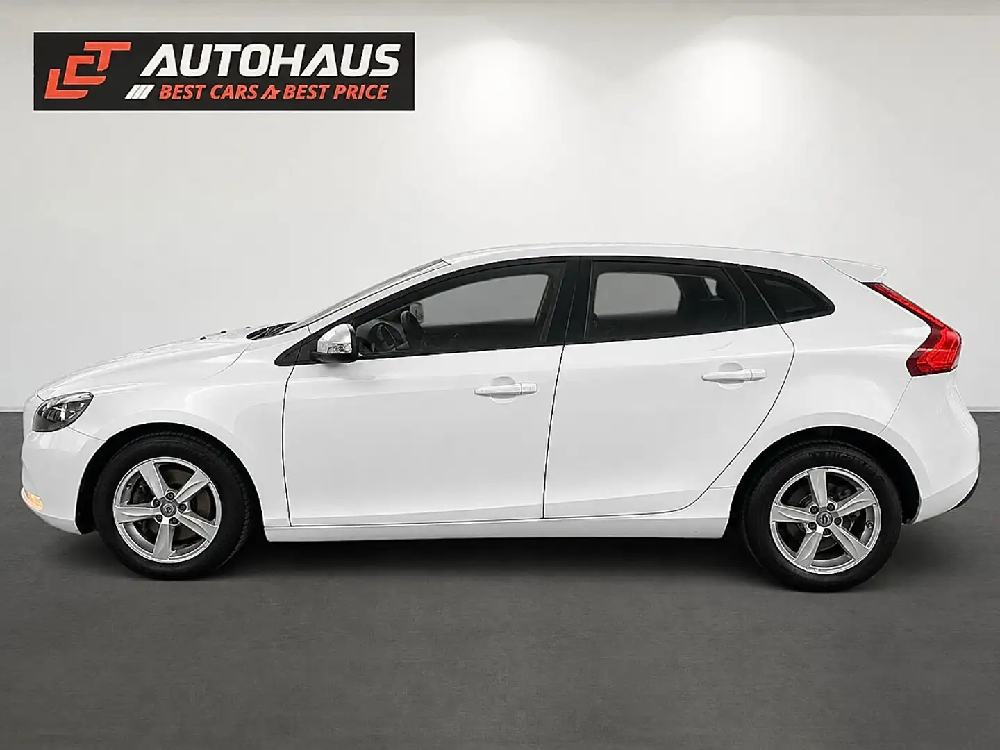 Volvo V40 D2 Kinetic | 1.BESITZ | PICKERL BIS 08/2026 | Weiß - 2
