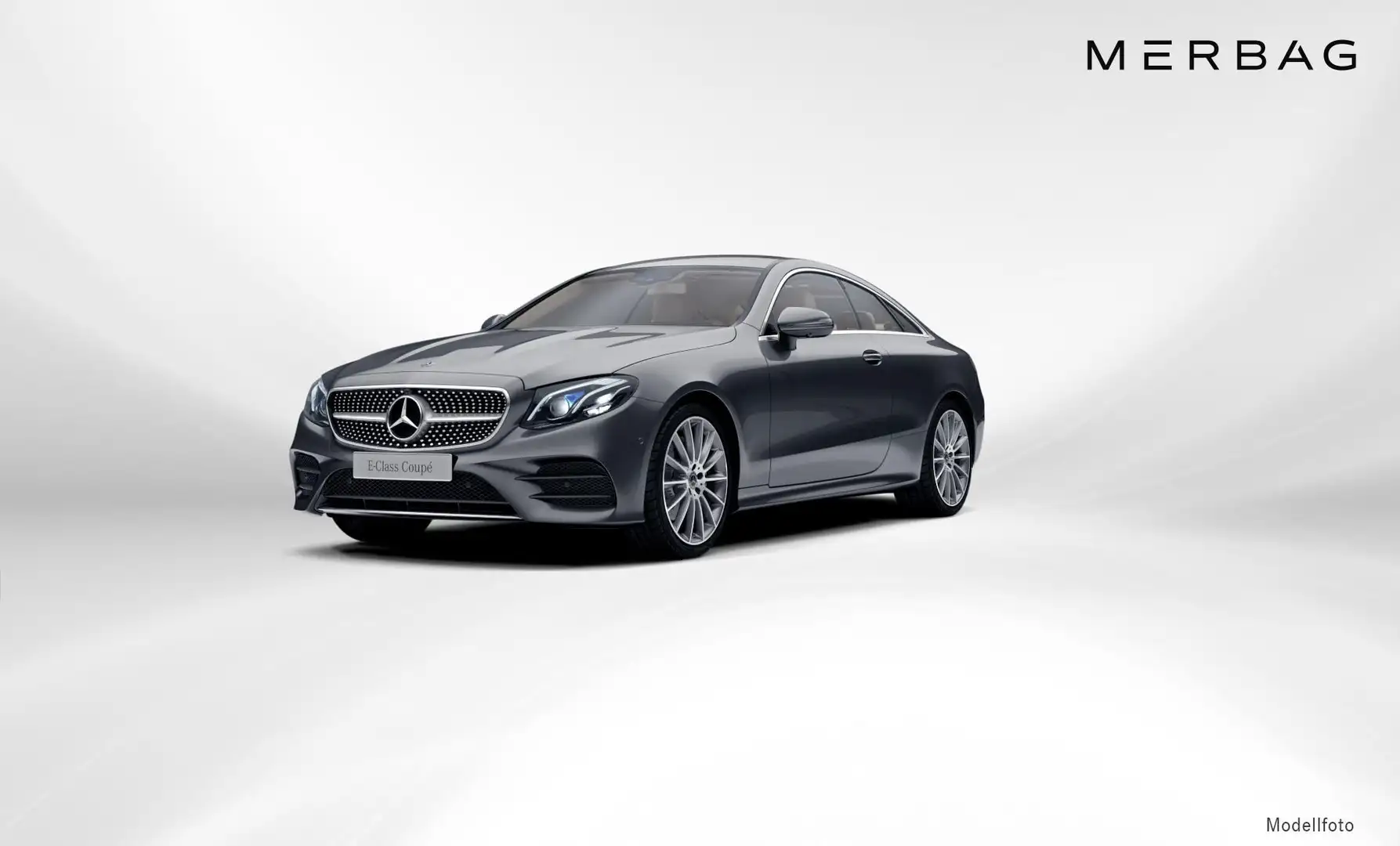 Mercedes-Benz E 220 d 4MATIC Coupé Grau - 1
