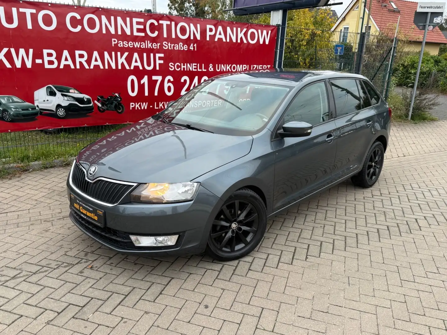 Skoda Rapid/Spaceback Spaceback Ambition**AUTOMATIK*TÜV NEU** Grau - 1