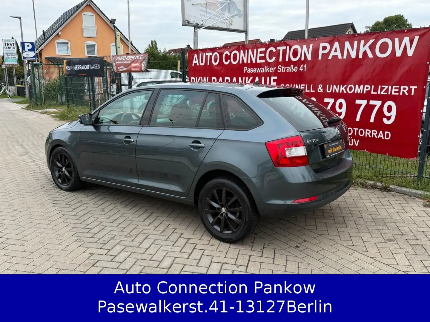 Skoda Rapid/Spaceback Spaceback Ambition**AUTOMATIK*TÜV NEU** Grau - 2