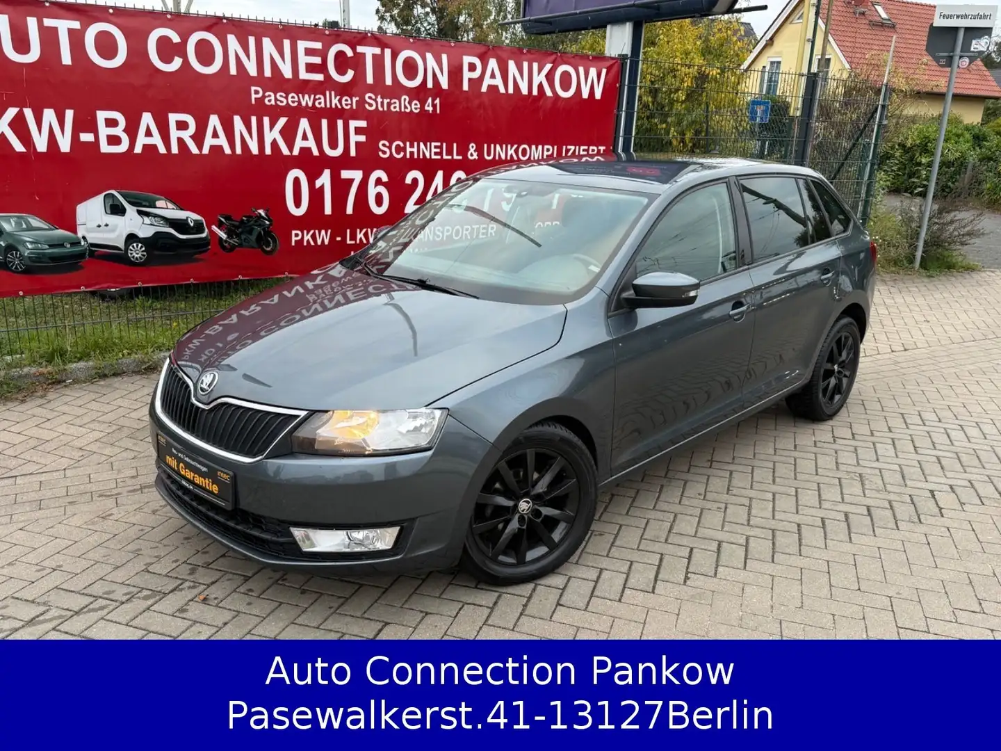 Skoda Rapid/Spaceback Spaceback Ambition**AUTOMATIK*TÜV NEU** Grau - 1