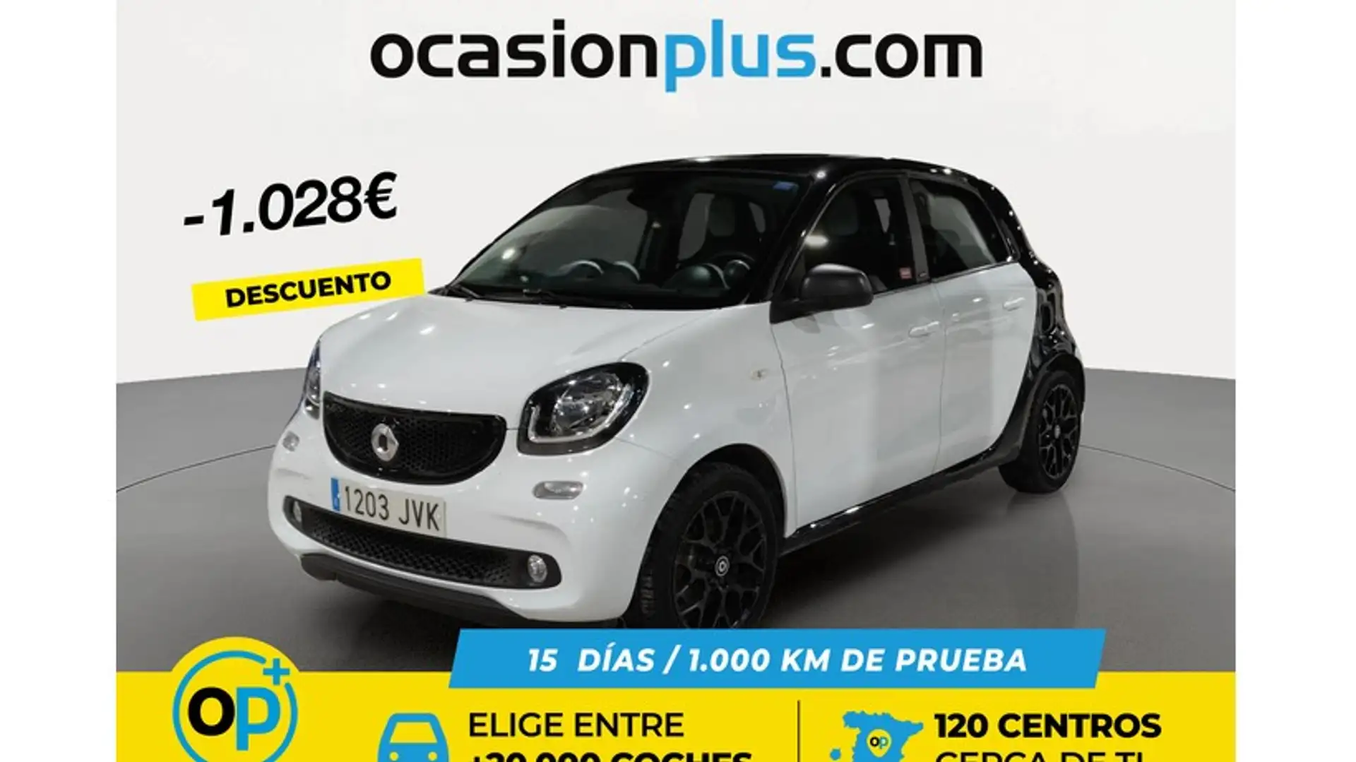 smart forFour 52 Passion Aut. Blanco - 1