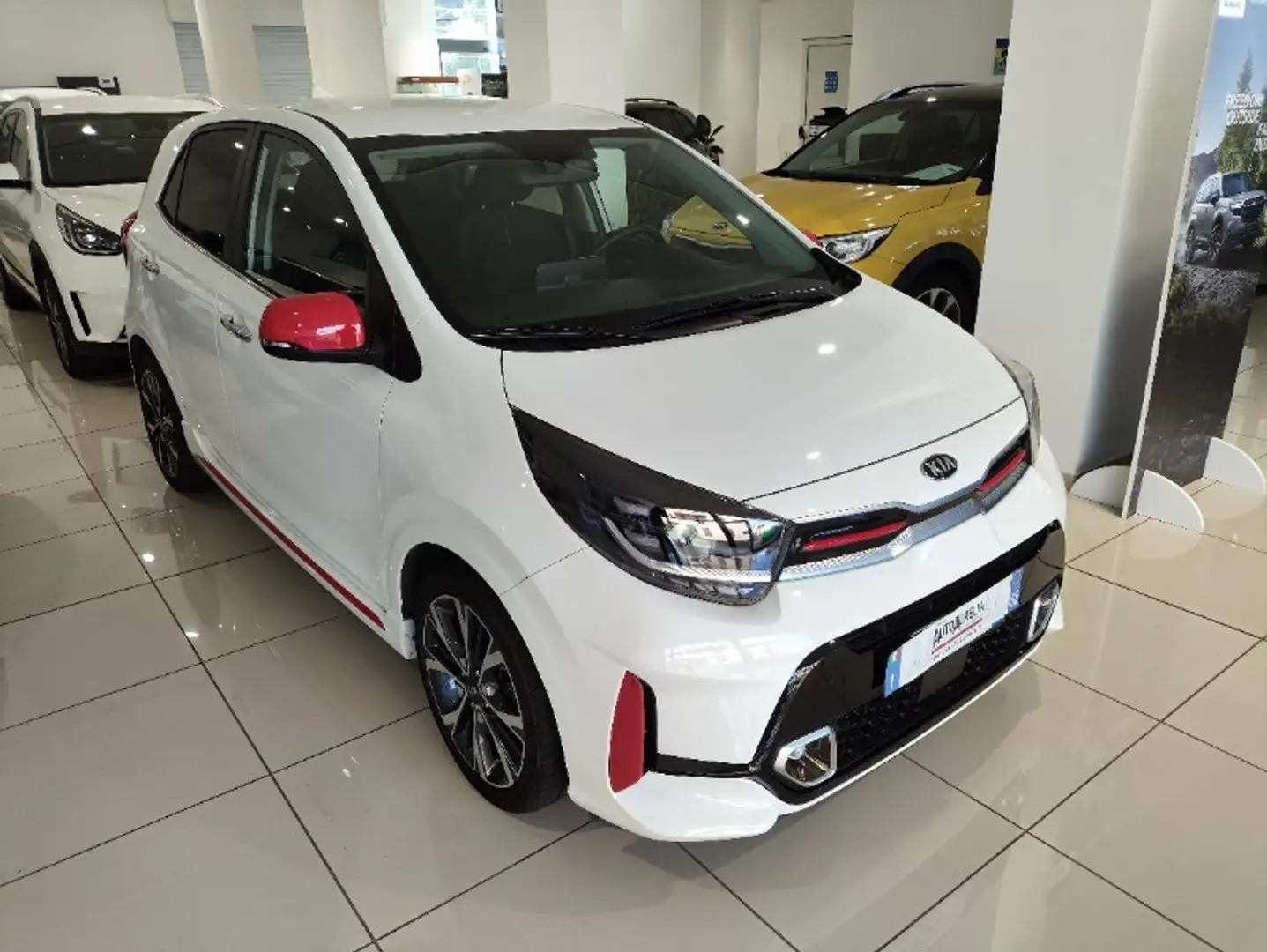 Kia Picanto 1.0 TGDi 12V 5p. GT Line White - 1
