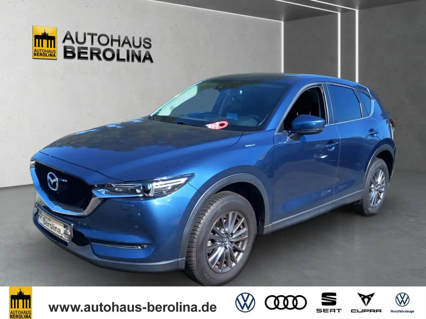 Mazda CX-5 2.0 SKYACTIV-G AWD Exclusive-Line Aut. Blauw - 2