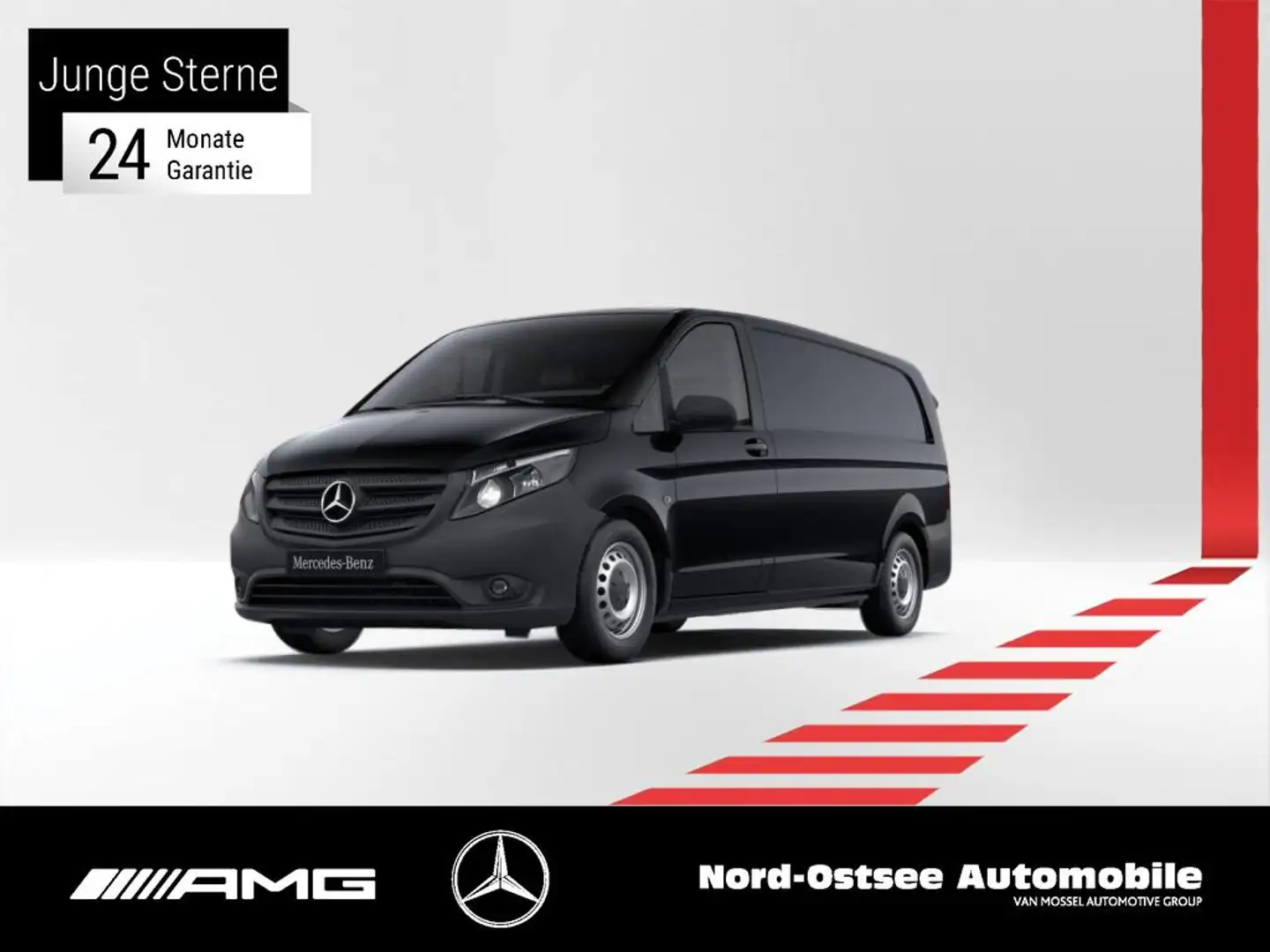 Mercedes-Benz Vito 116 EXTRALANG AHK STANDHZG KLIMA KAMERA DAB Negro - 1