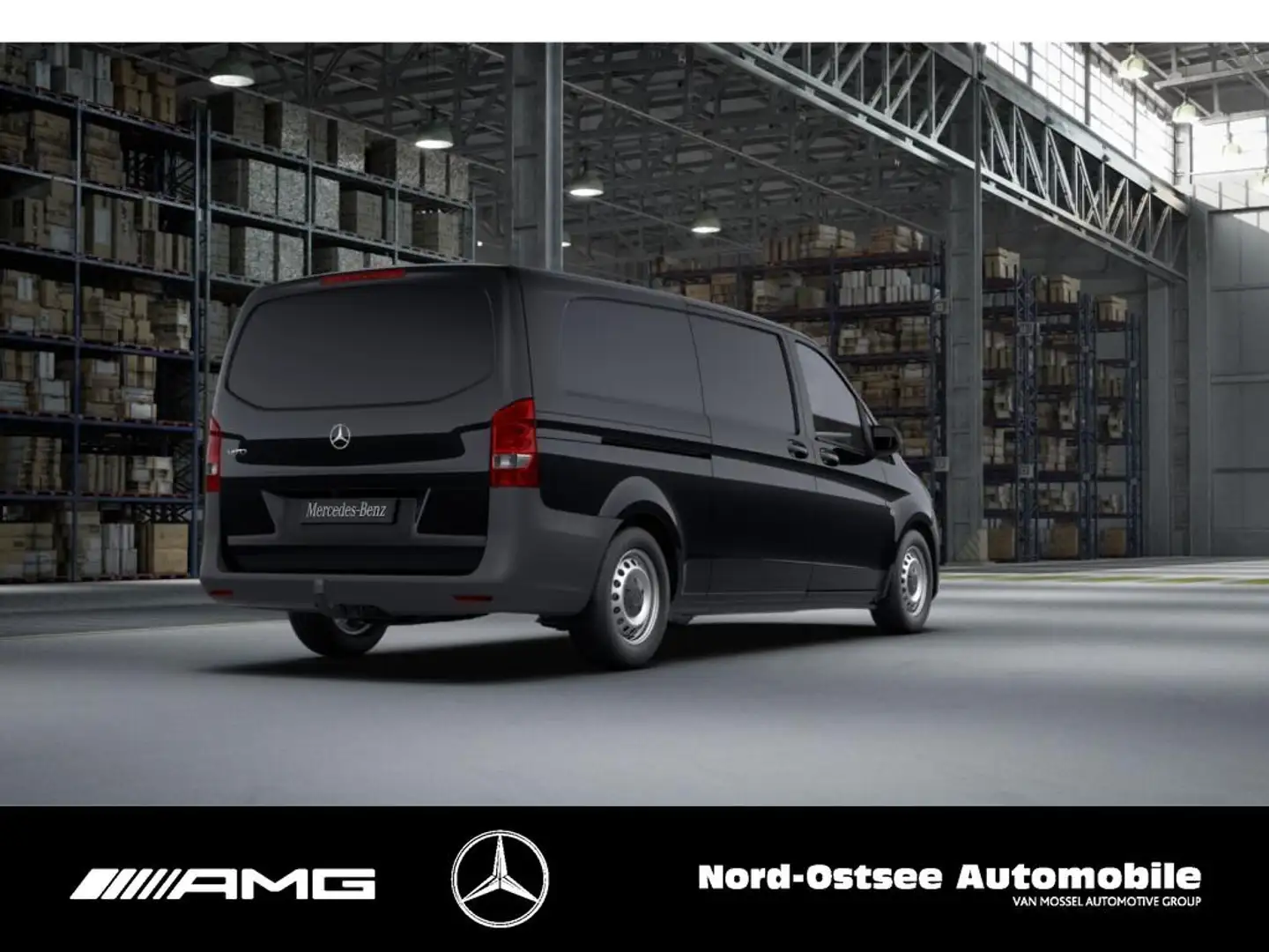 Mercedes-Benz Vito 116 EXTRALANG AHK STANDHZG KLIMA KAMERA DAB Negro - 2