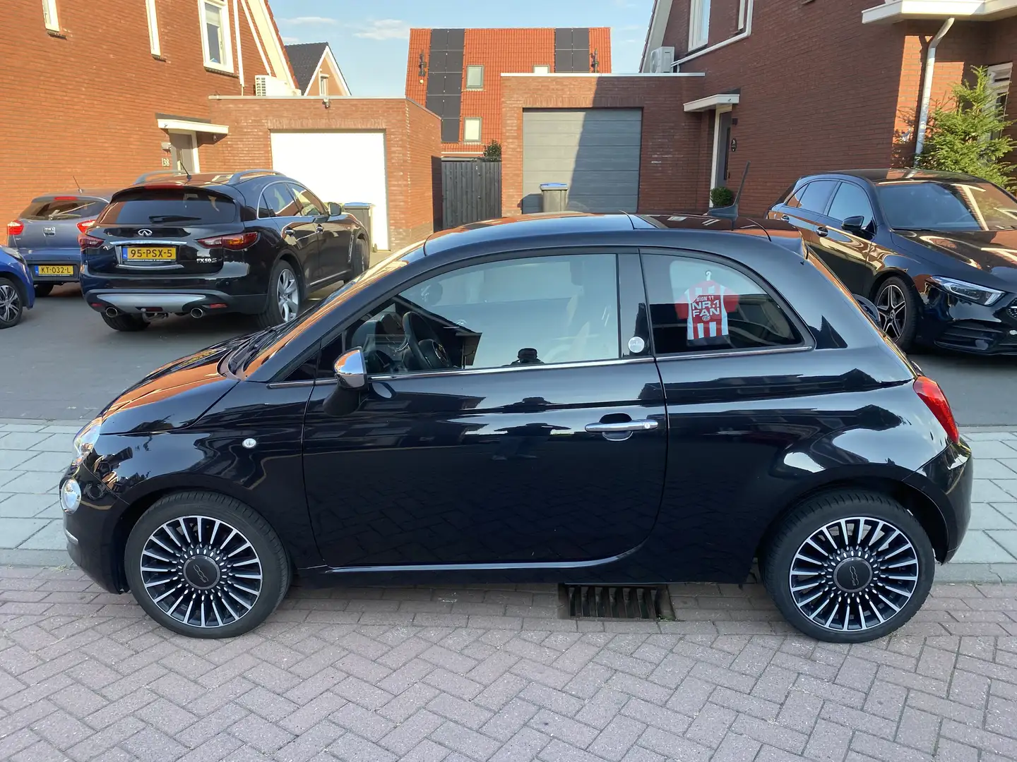 Fiat 500 0.9 Twin Air Turbo Zwart - 2