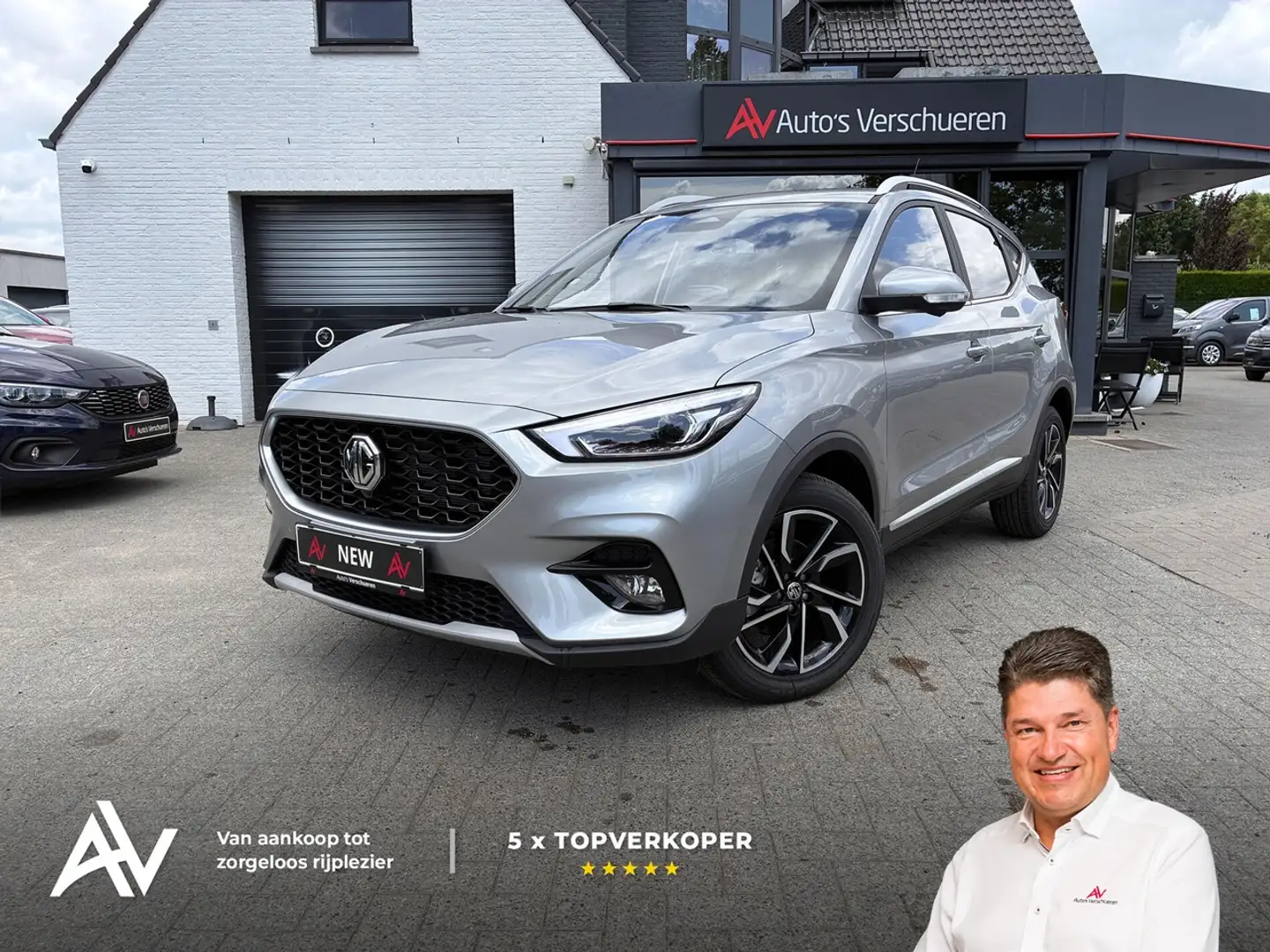 MG ZS 1.5 VTI Luxury ** 360° | Carplay | Zetelverw. Zilver - 1