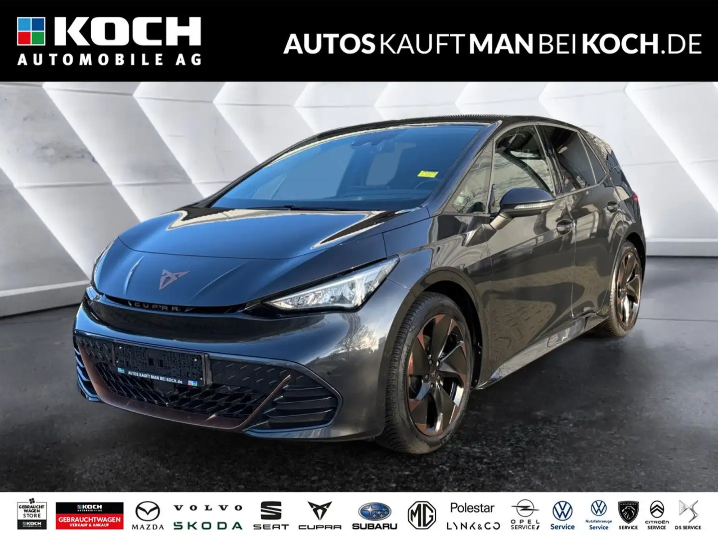 CUPRA Born 150kW/58kWh LED WÄRMEPUMPE HUD TOPVIEW NAVI Gris - 1