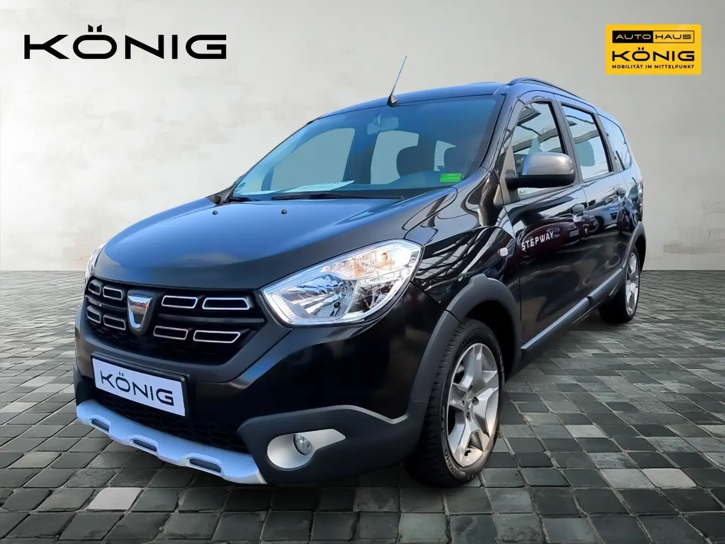 Dacia Lodgy 1.5 dCi 115 Stepway 7Sitzer Navi Klima PDC Schwarz - 1