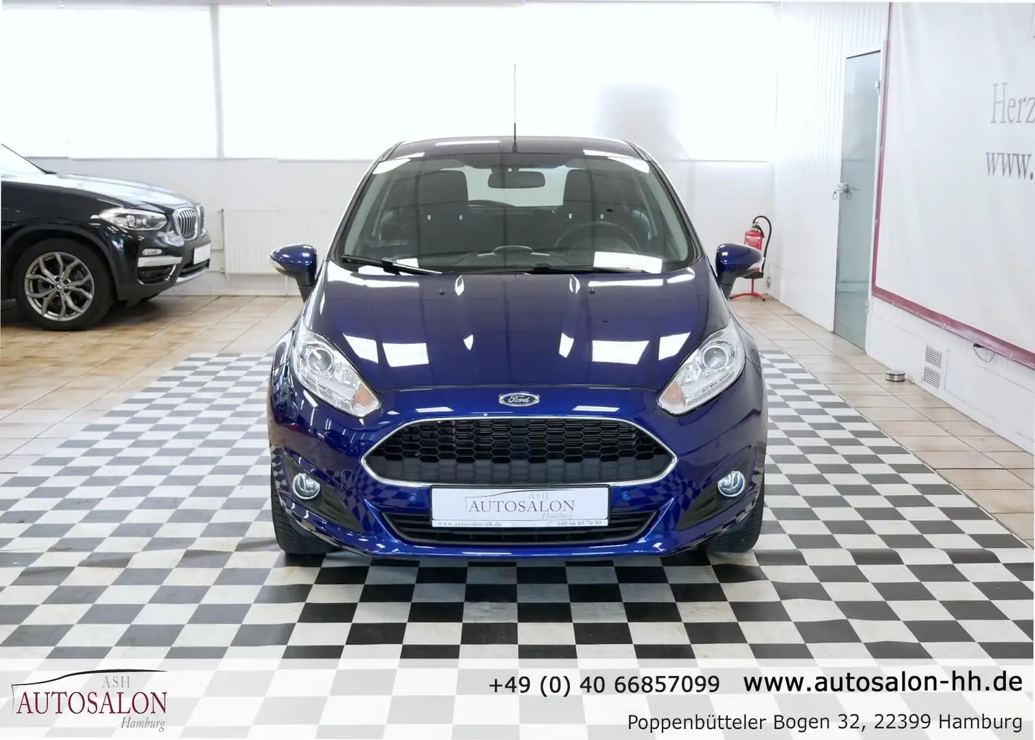 Ford Fiesta Trend*2Vorb*Servicegepf*PDC V&H*Sitz & Fronts.heiz Bleu - 2