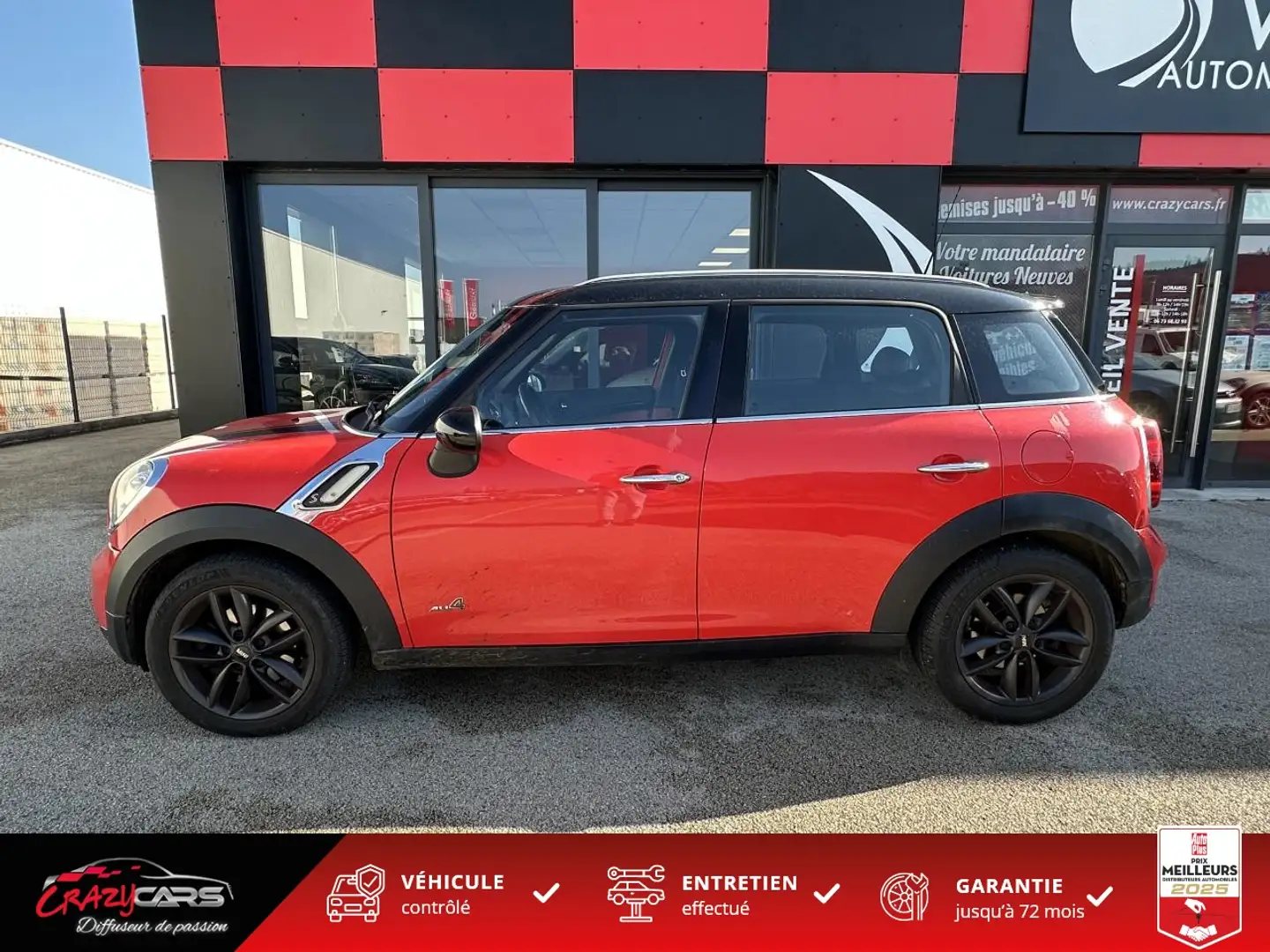 MINI Countryman C Cooper SD All4 2.0 D  - 143 Rojo - 2