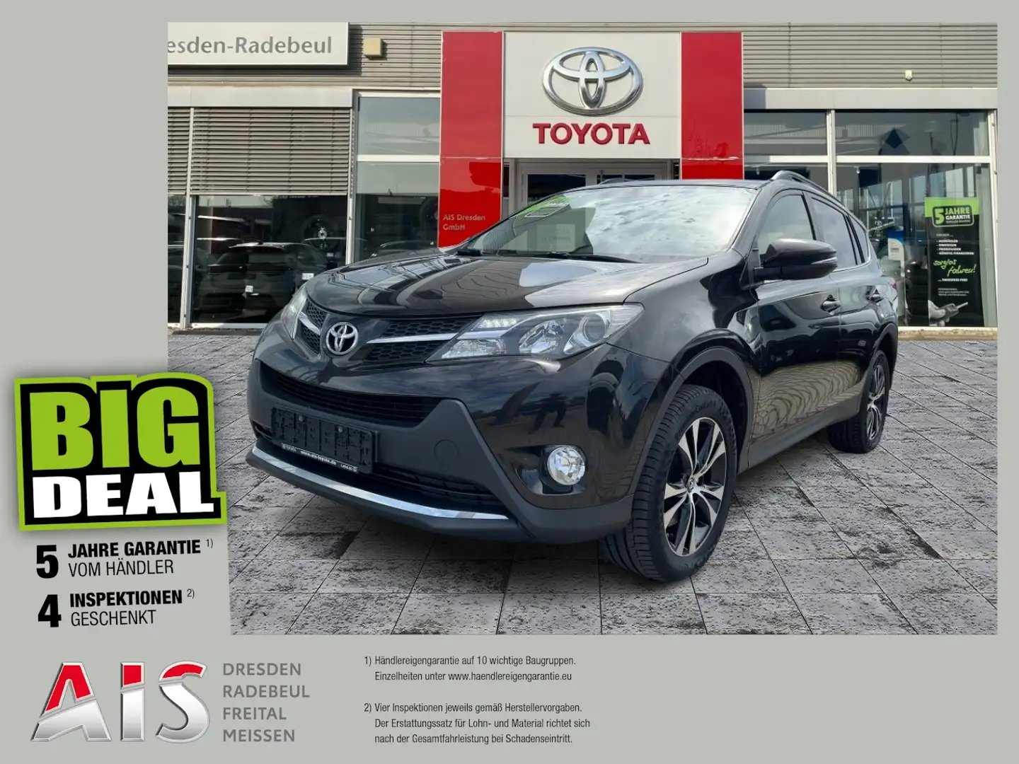 Toyota RAV 4 RAV4 2.0 D-4D Edition 2014 Navi*KAM*Totwinkel Brun - 1