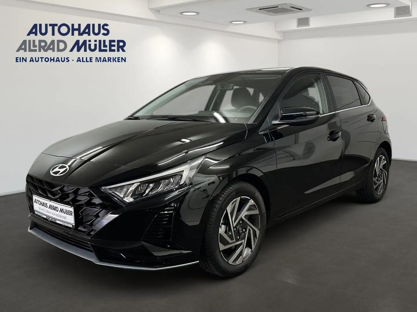 Hyundai i20 GO Plus 1.0 T-GDI 7DCT 100 PS Autom.+Sitz+Lenkradh Noir - 1