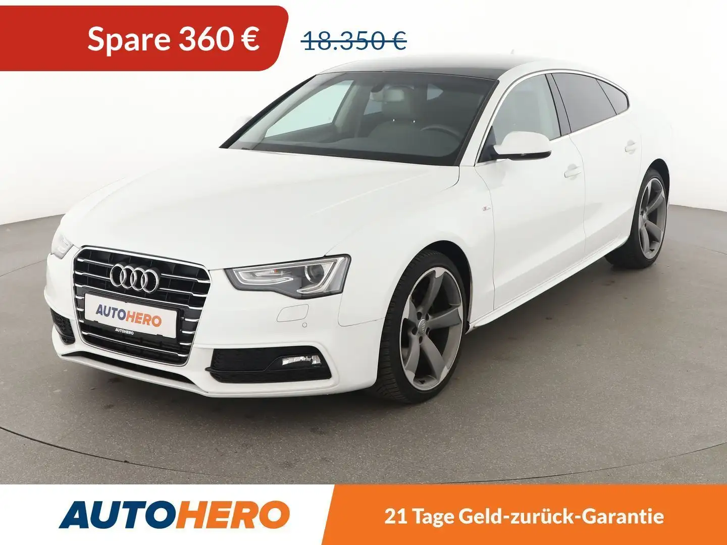 Audi A5 1.8 TFSI Aut.*S-LINE*XENON*NAVI*PDC* Blanc - 1