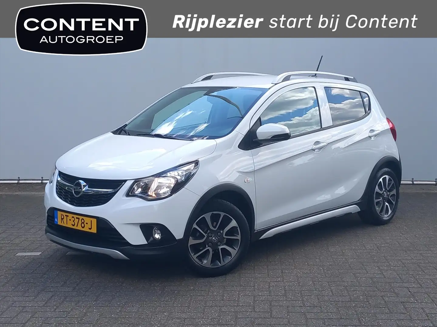 Opel Karl 1.0 Start/Stop 75pk ROCKS Online Edition Wit - 1