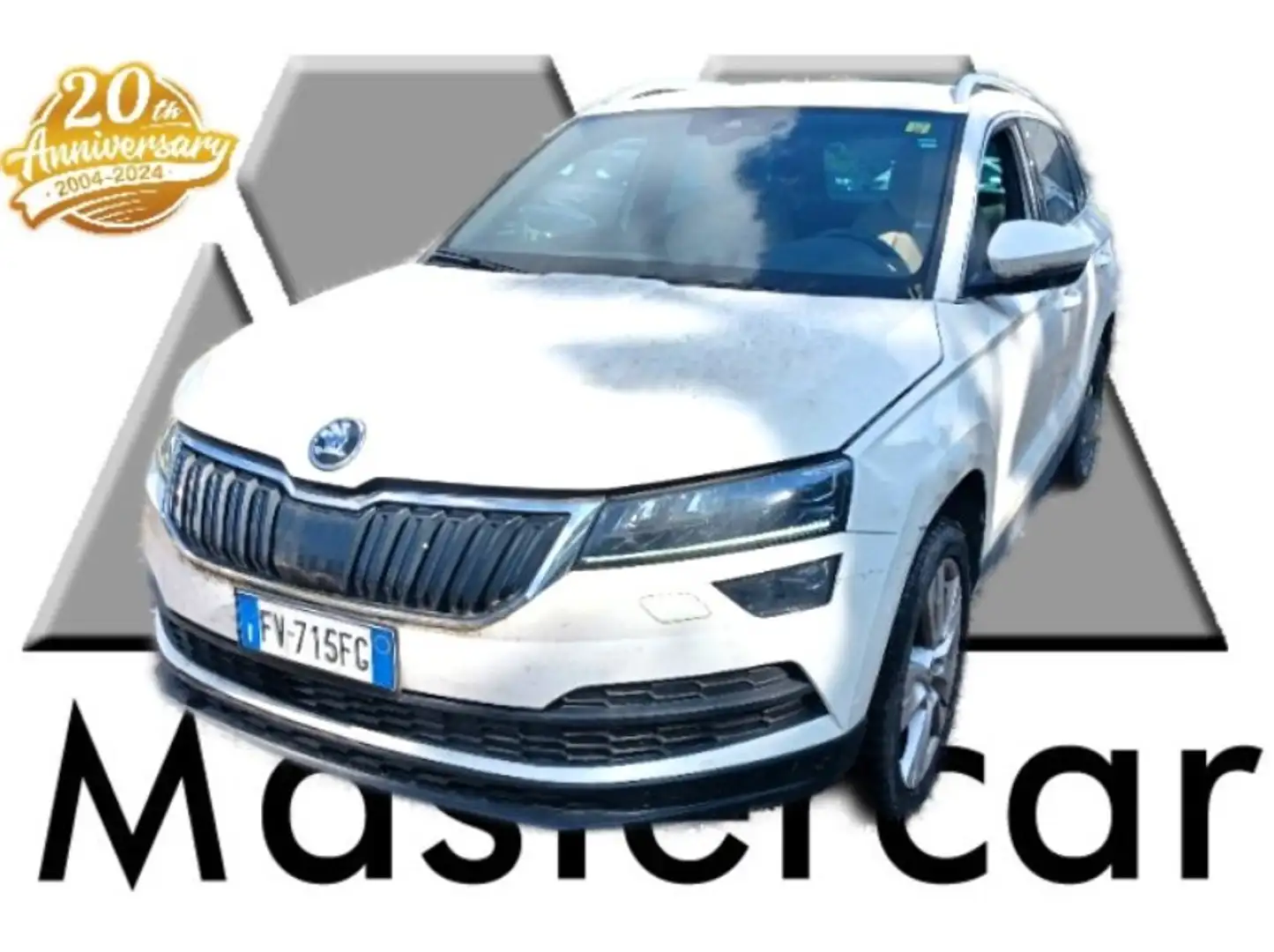 Skoda Karoq Karoq 1.6 tdi Style dsg (Finanziabile) -FV715FG Bianco - 1