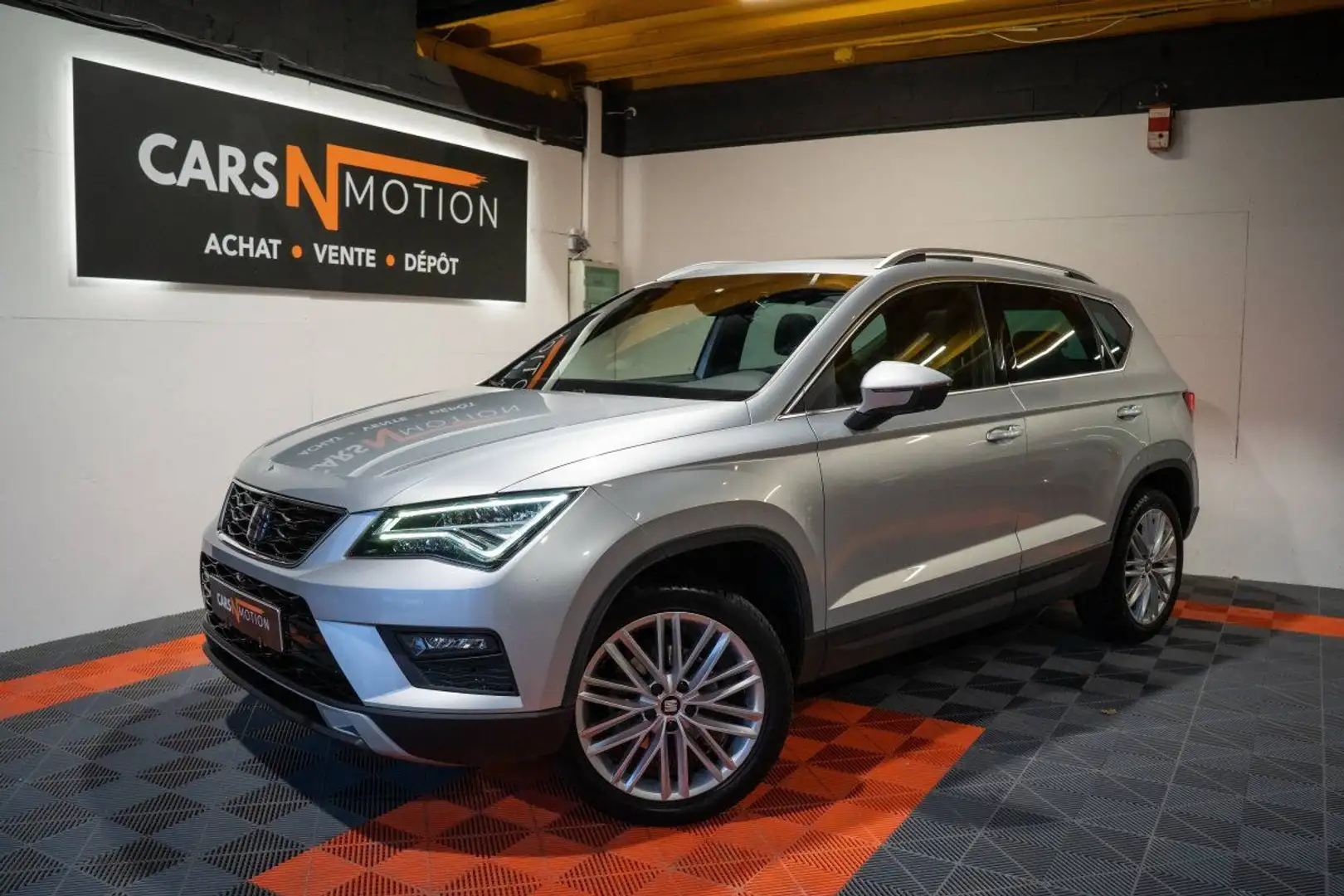 SEAT Ateca 1.4 EcoTSI 150ch DSG Xcellence - 1ere main / Historique complet Grau - 1