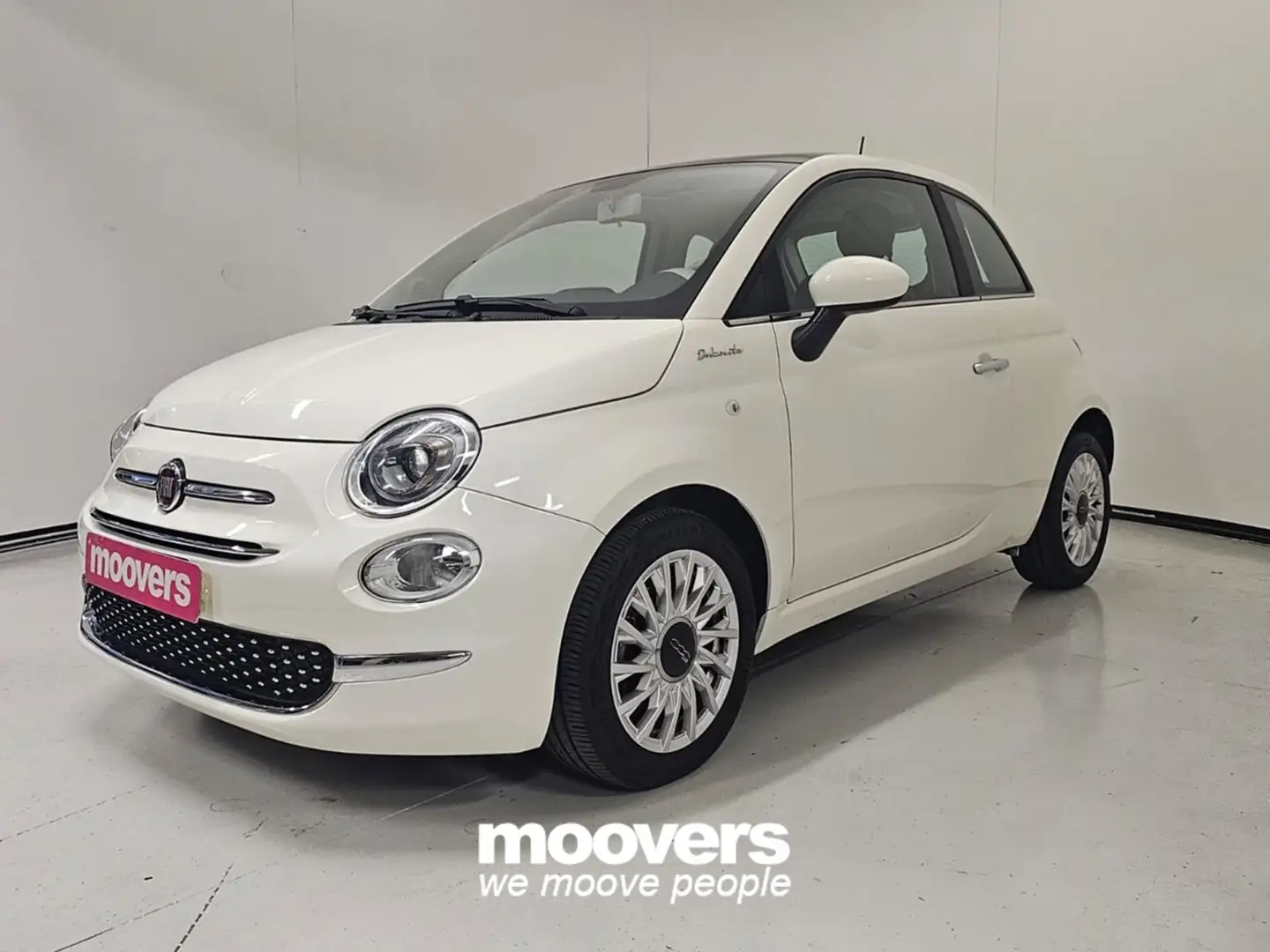 Fiat 500 1.0 Hybrid Dolcevita Weiß - 1