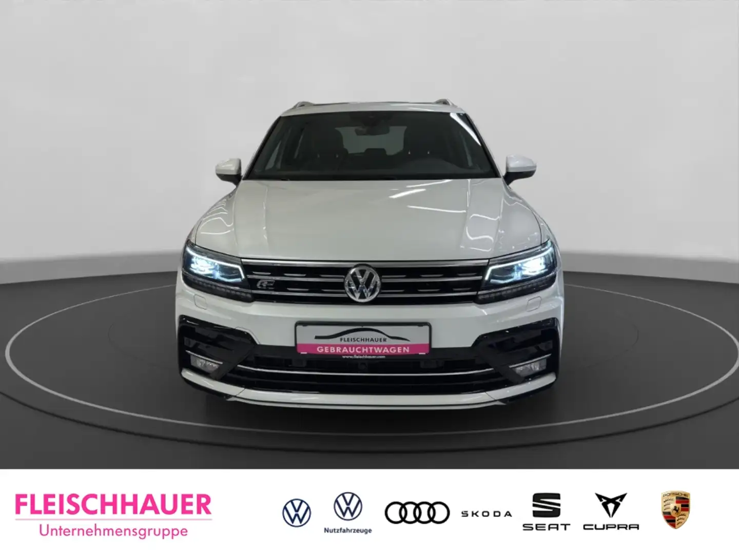 Volkswagen Tiguan Highline 2.0 TDI 4M R-Line+Navi+LED+Pano+20'' Blanco - 2