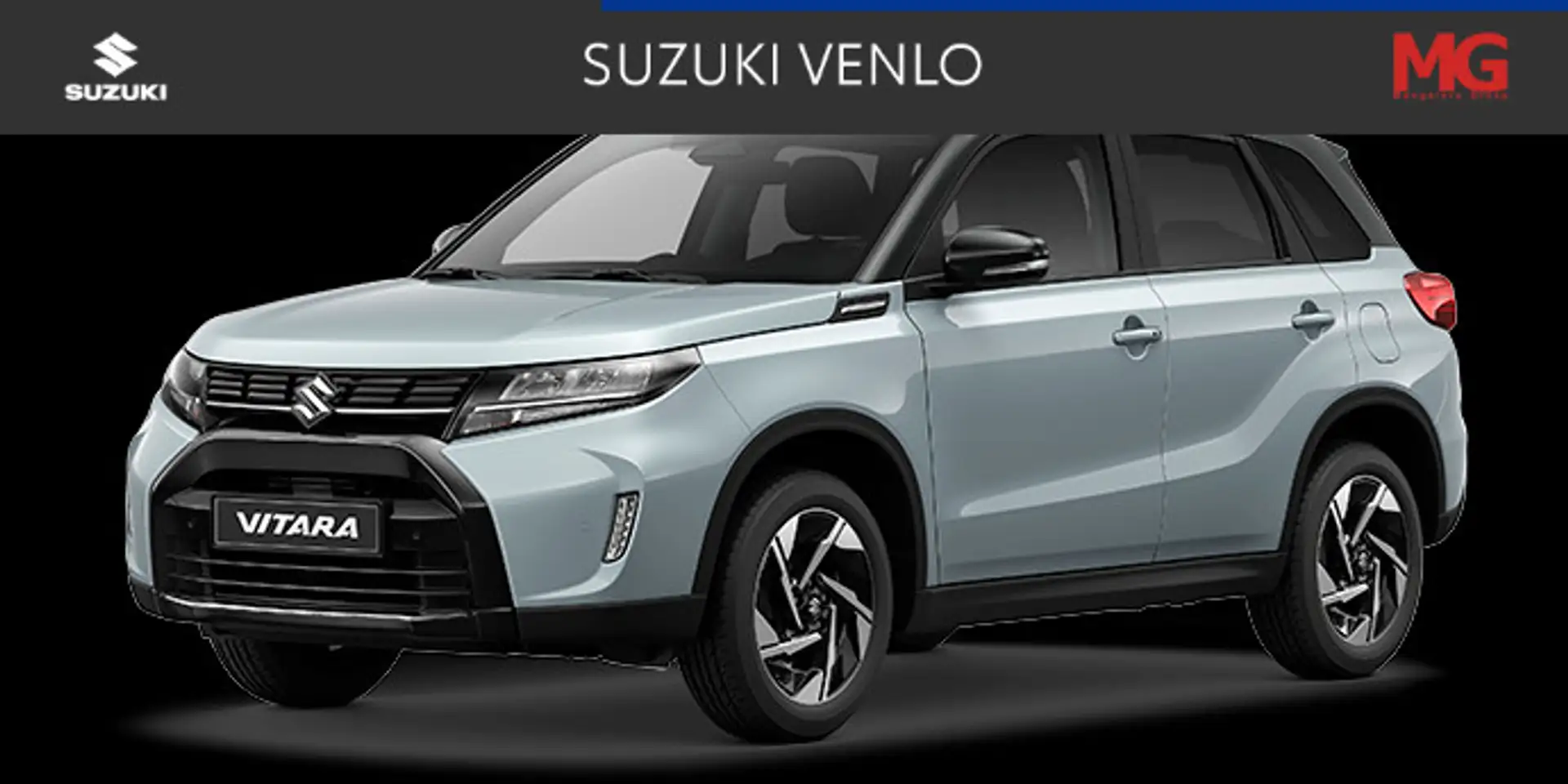 Suzuki Vitara 1.4 Boosterjet Style Smart Hybrid Nieuw uit voorra Blauw - 1