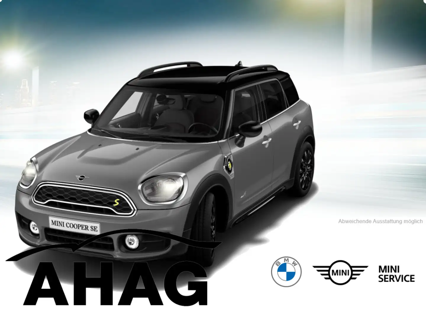 MINI Cooper SE Countryman Countryman Cooper S E ALL4 Aut. Klimaaut. PDC Grau - 2