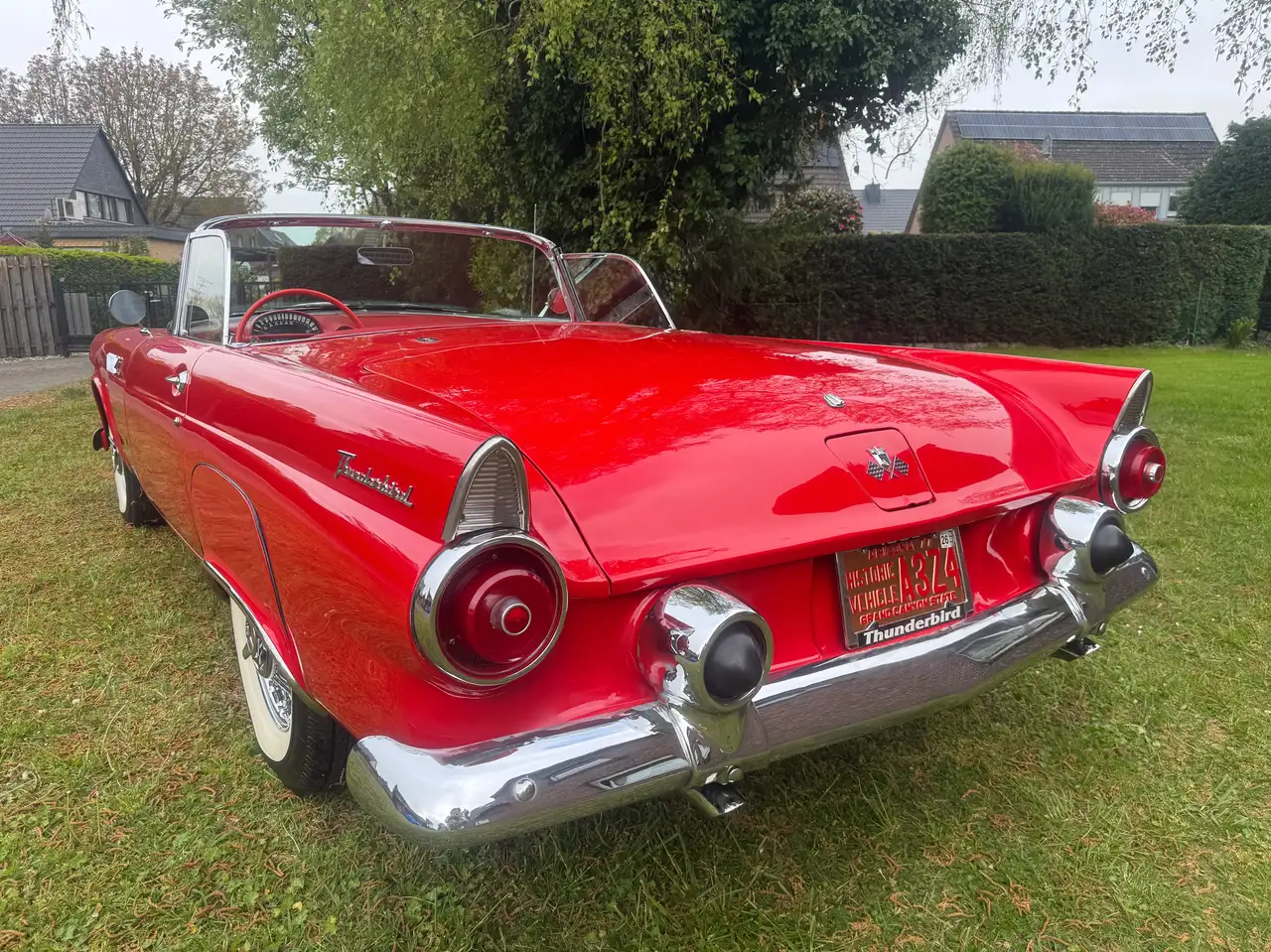 Ford Thunderbird Cabrio Automatik, Hard-top u Soft-top, Speichenfelgen, foto 5