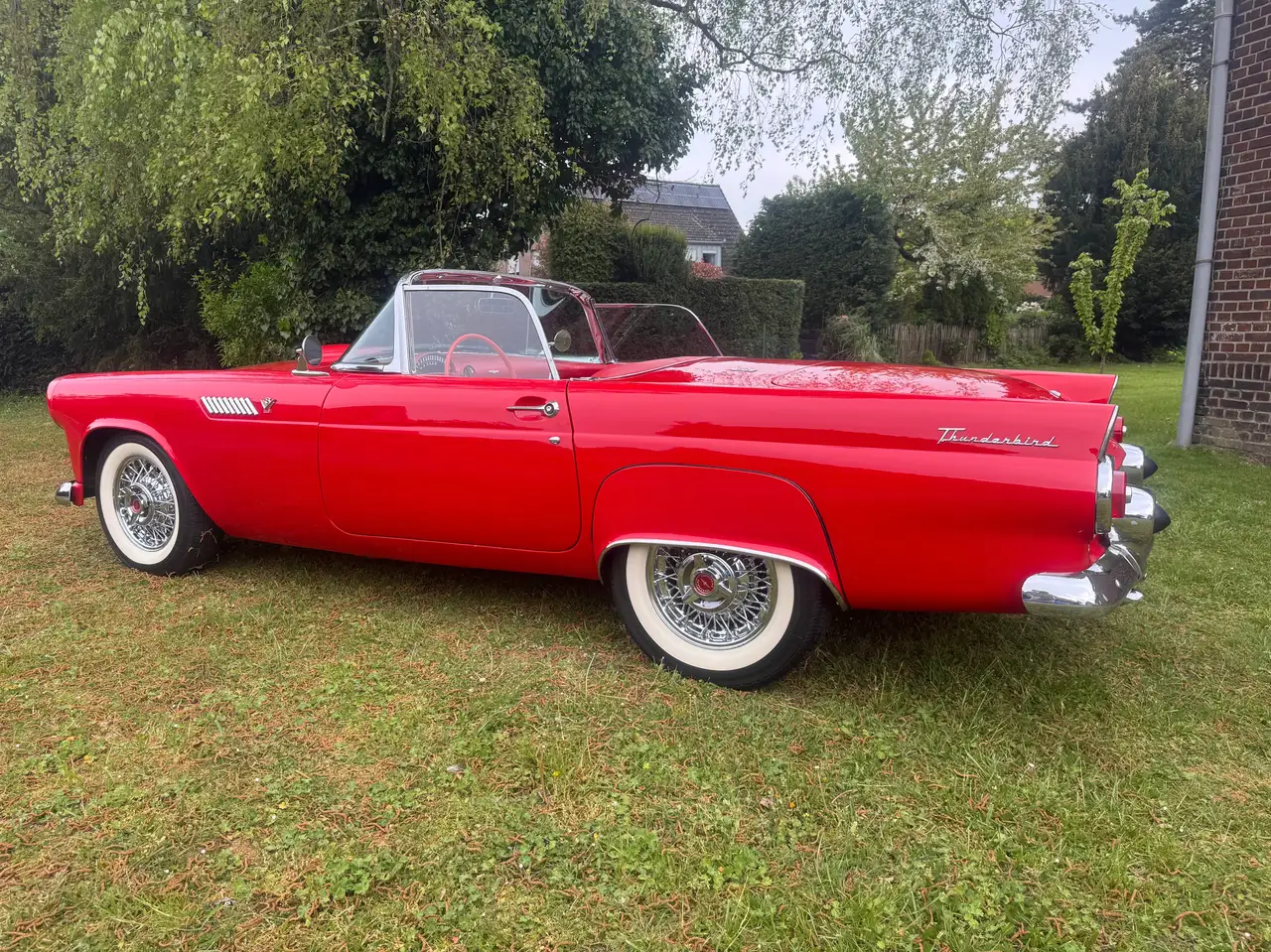 Ford Thunderbird Cabrio Automatik, Hard-top u Soft-top, Speichenfelgen, foto 4