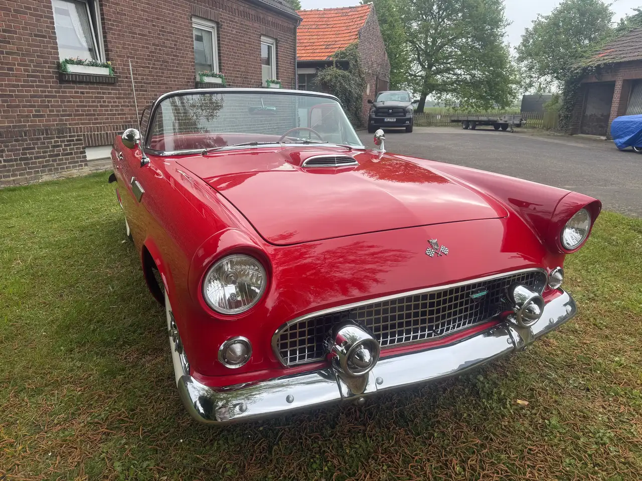 Ford Thunderbird Cabrio Automatik, Hard-top u Soft-top, Speichenfelgen, foto 11