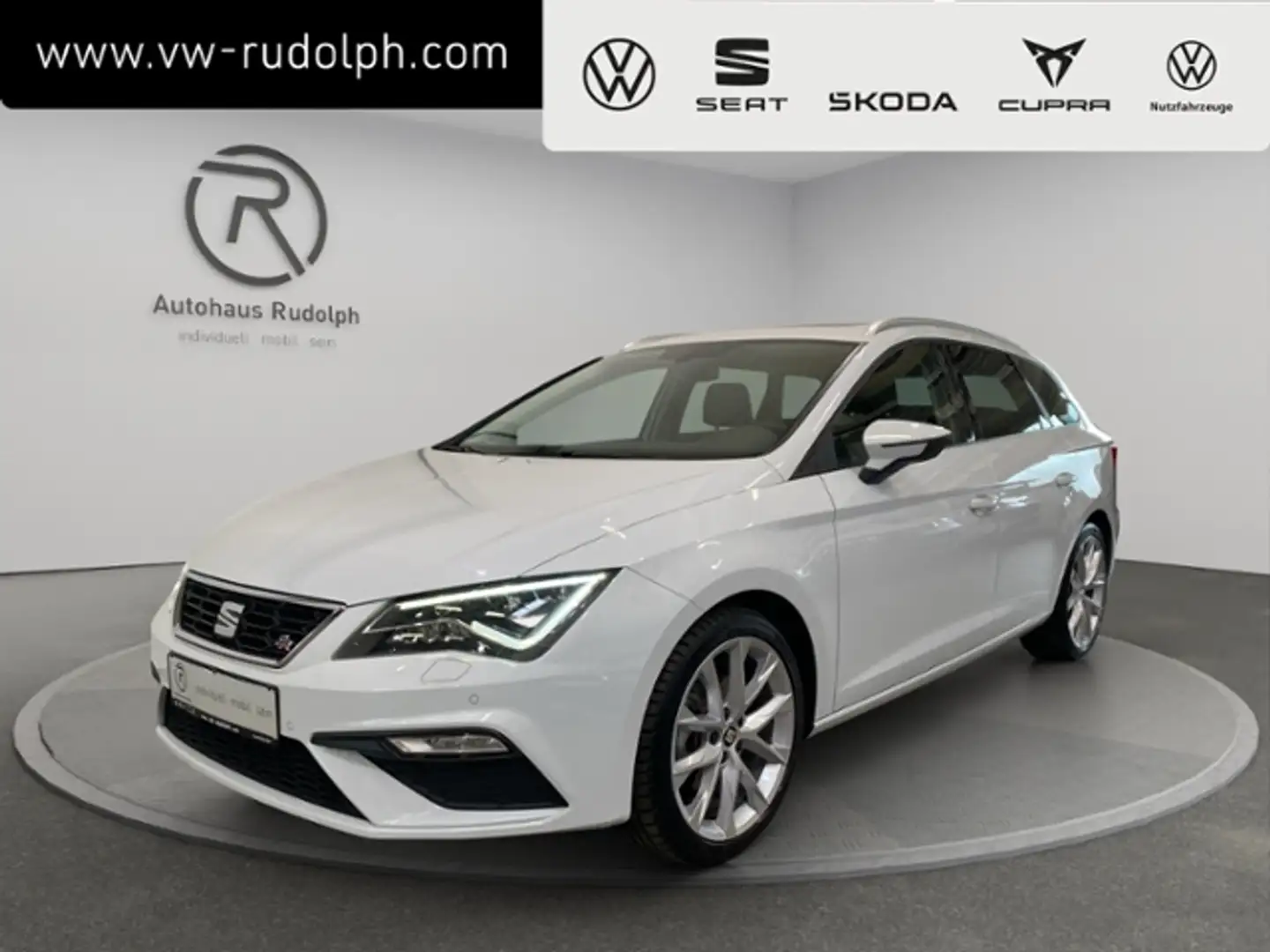 SEAT Leon 1.5 TSI ST FR / Navi LED Panorama Weiß - 1