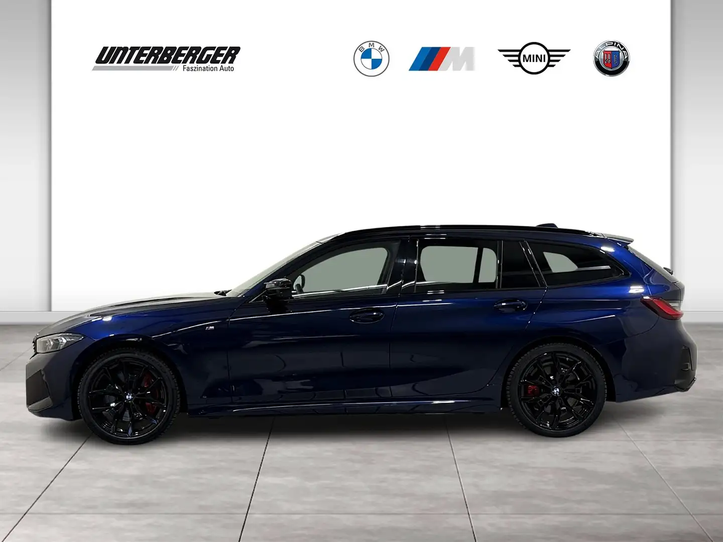 BMW 340 M340d xDrive Touring Facelift AHK ACC DA-Pro PA+ Bleu - 2