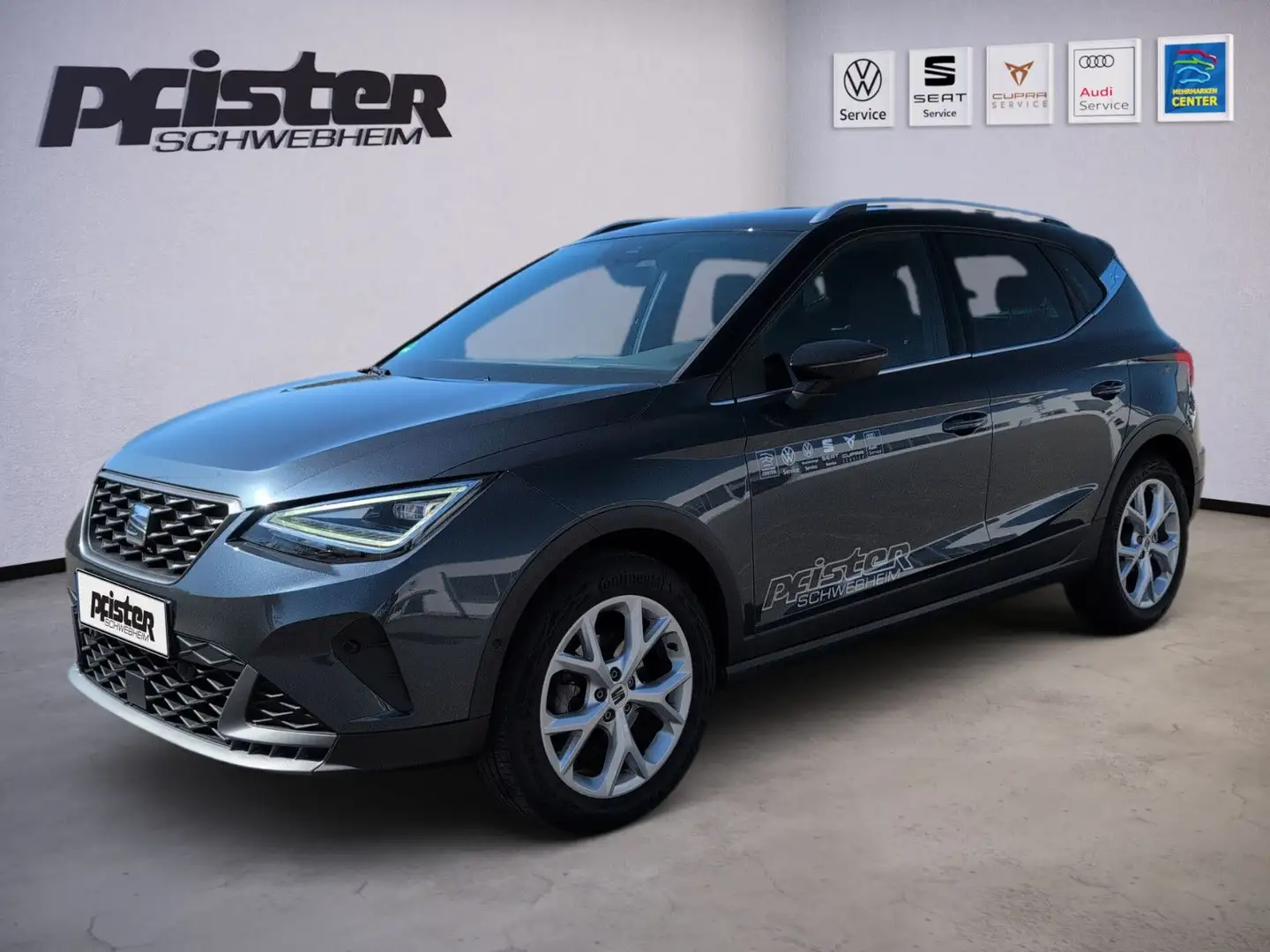 SEAT Arona Seat Arona 1.0 TSI DSG FR+NAVI+ACC+LED+SHZ+RÜCKF Šedá - 1