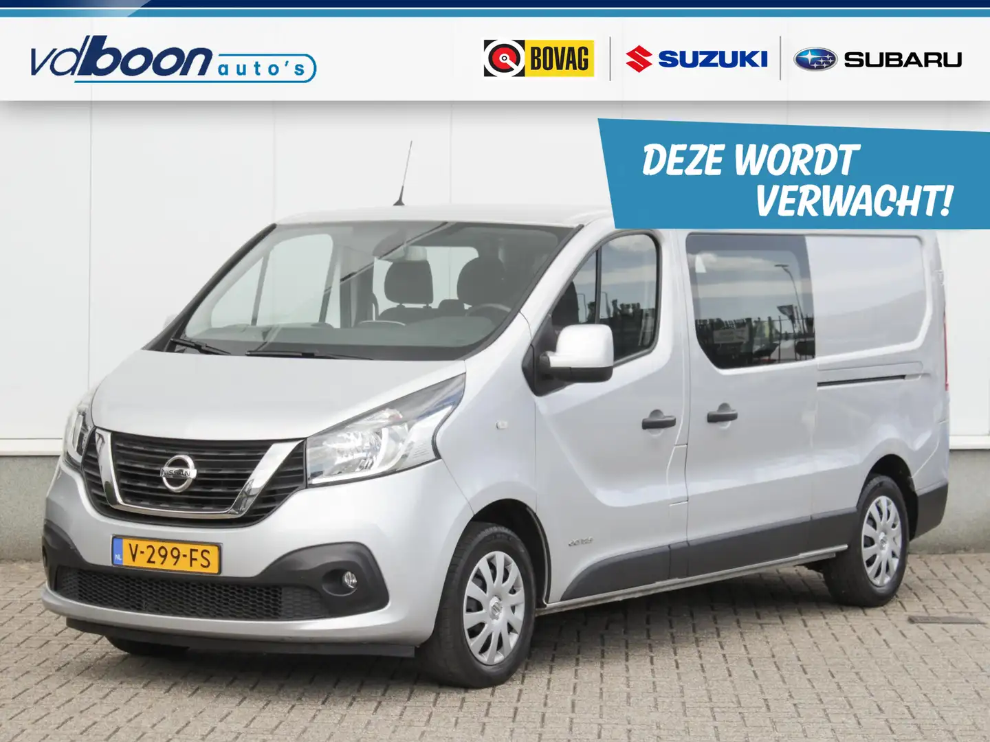 Nissan NV300 1.6 dCi 125 L2H1 Optima DC Luxe S&S | Airco | Crui Grau - 1