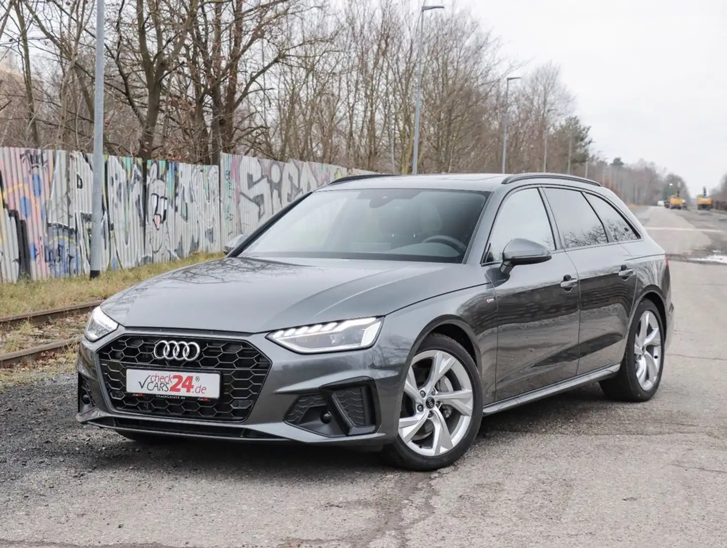 Audi A4 2.0 TDI Avant S line LED NAVI RFK SHZ *SOFORT Grau - 2