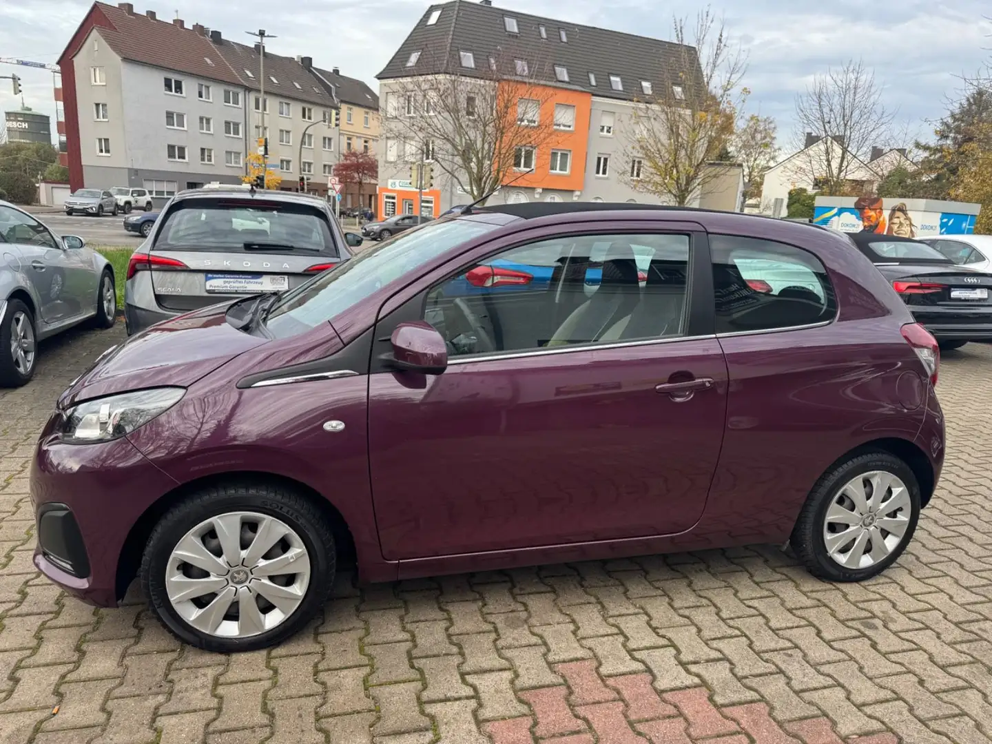 Peugeot 108 TOP Active/Faltdach/ Violett - 2