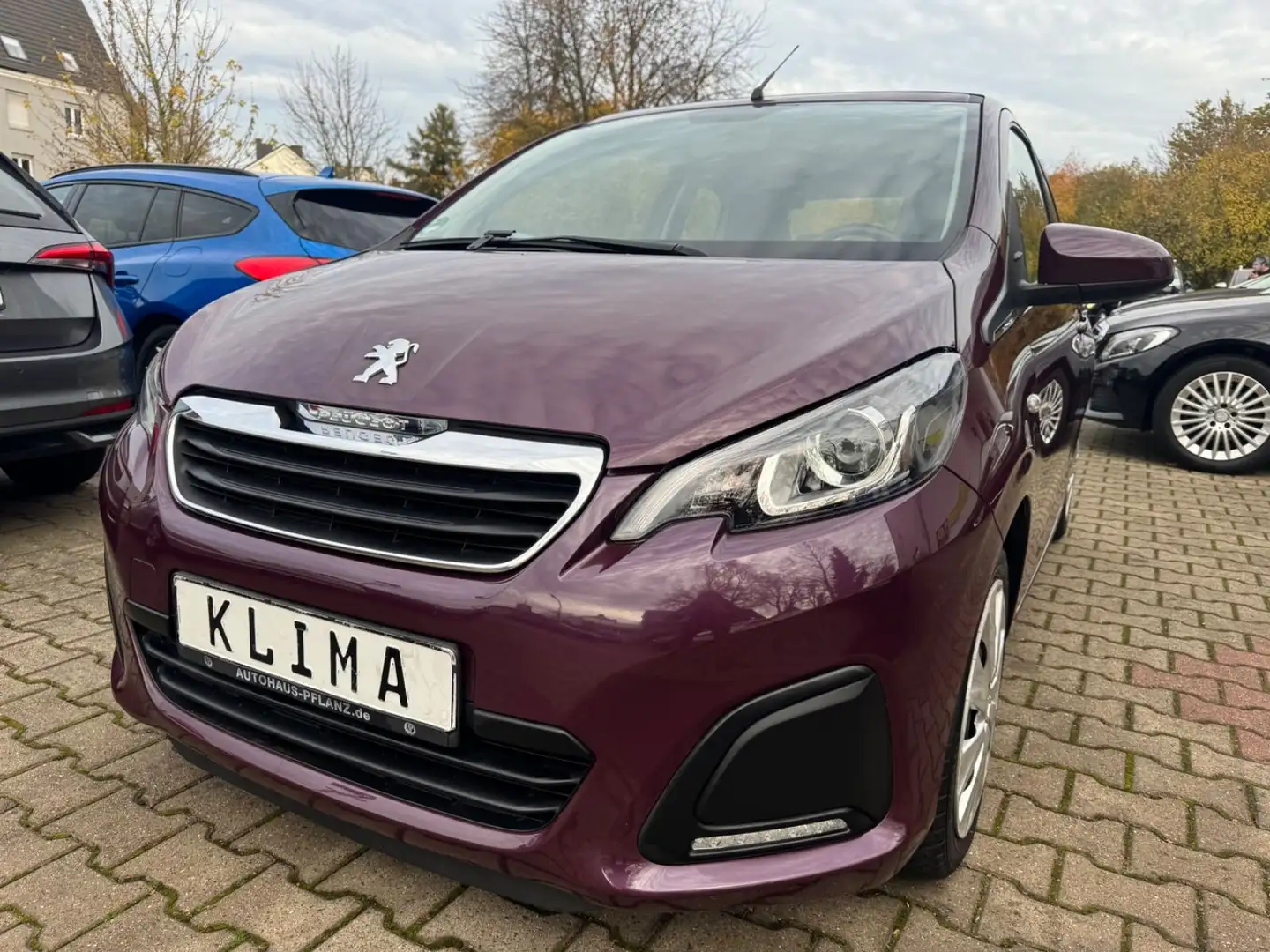 Peugeot 108 TOP Active/Faltdach/ Violett - 1