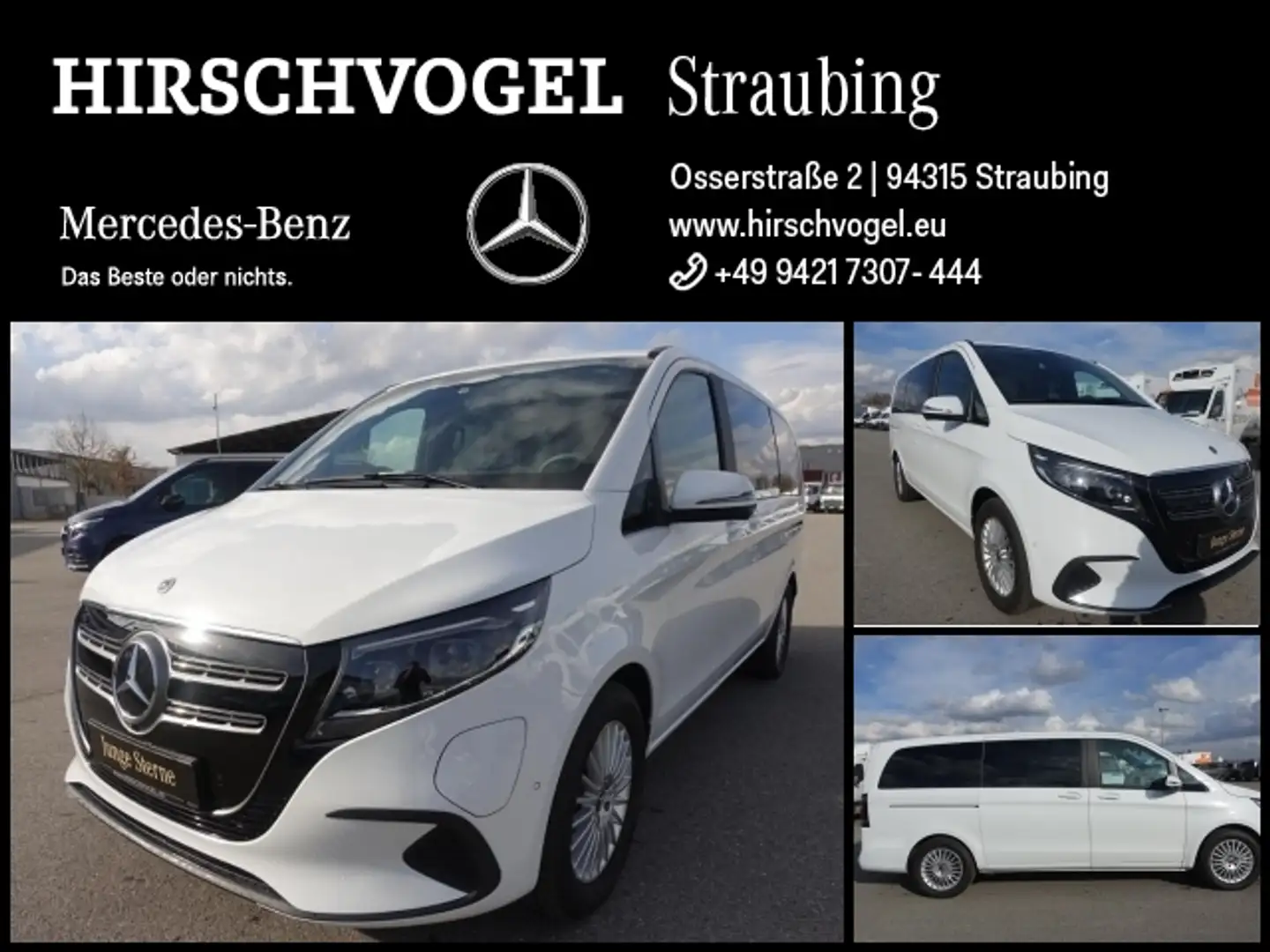 Mercedes-Benz EQV 300 MODELLPFLEGE Liegepaket+Distronic Weiß - 1