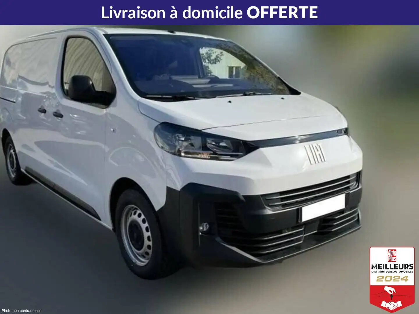 Fiat Scudo BLUEHDI 145 M BVM6 Blanc - 2
