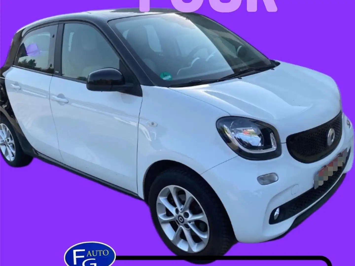 smart forFour Forfour 1.0 Passion 71cv Bianco - 1