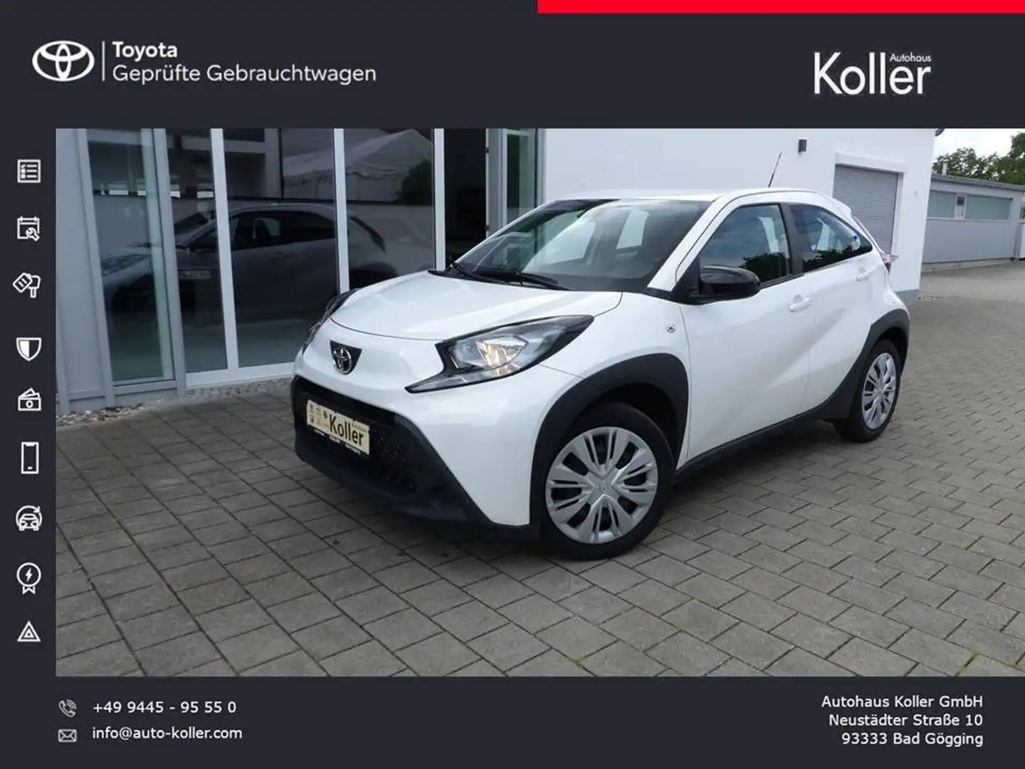 Toyota Aygo X 1.0 Play Klima Kamera CarPlay Tempomat Wit - 1