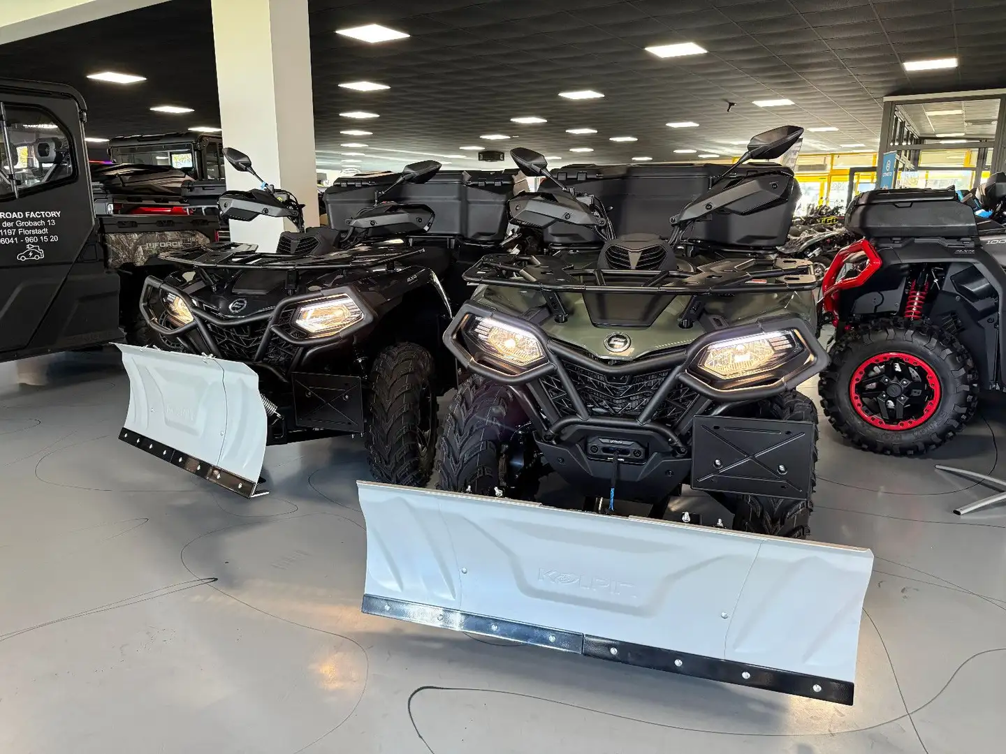 Sonstige Marken CFORCE 450 S One EPS Winterdienst Grün - 1