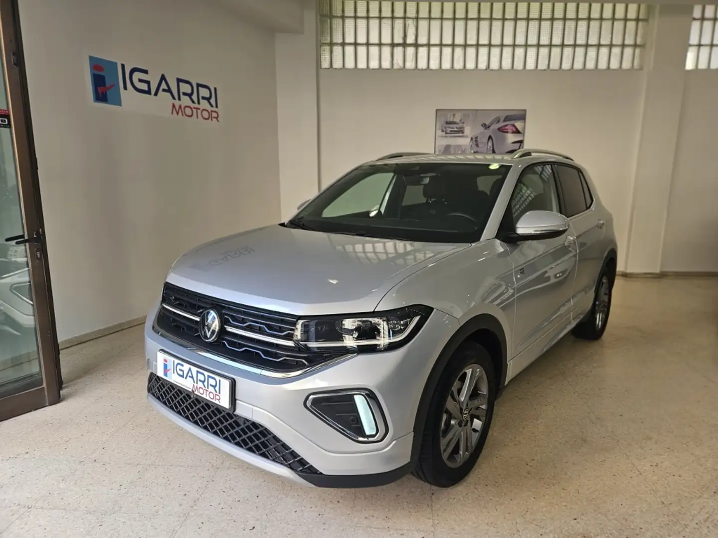 Volkswagen T-Cross 1.0 TSI R-Line 85kW Aut. Gris - 1