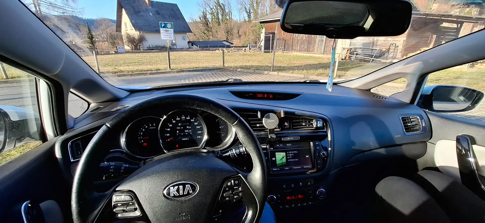 Kia Ceed SW / cee'd SW Schräghecklimousine Bílá - 2