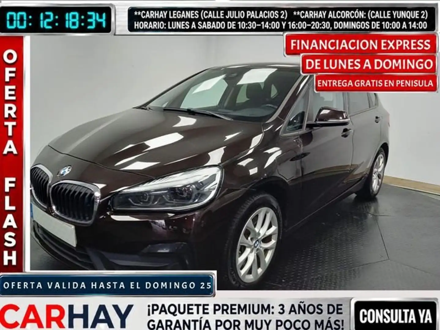 BMW 225 225xe iPerformance Marrón - 1