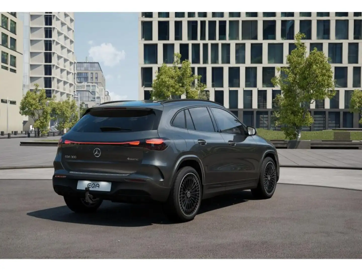 Mercedes-Benz EQA 300 4M AMG-Sport/360/Pano/AHK/Night/Totw/20 Grijs - 2