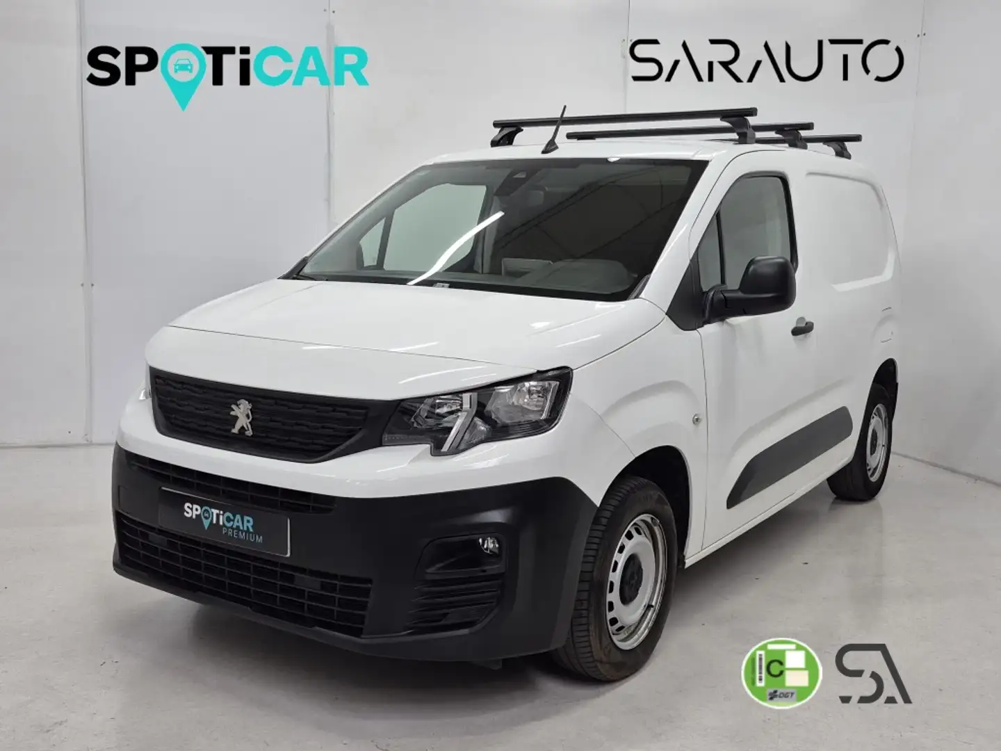 Peugeot Partner 1.5BlueHDI S&S Premium Standard 600kg 100 Blanco - 1